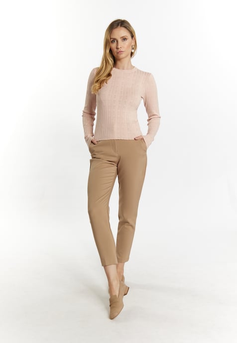 usha Gebreide trui Dames roze - Image 2