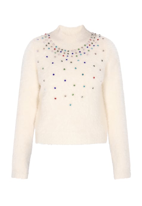 Faina Jumper Dames wolwit - Image 1