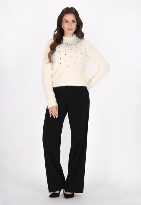 Faina Jumper Dames wolwit - Image 2