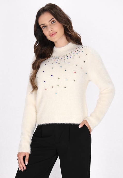 Faina Jumper Dames wolwit - Image 3