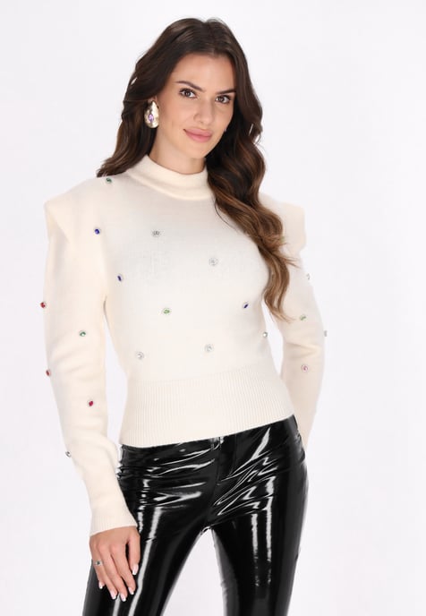 Faina Pullover women off-white - Image 3