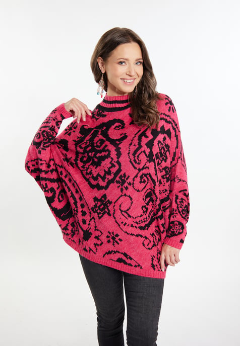 usha Poncho-trui Dames rood - Image 3