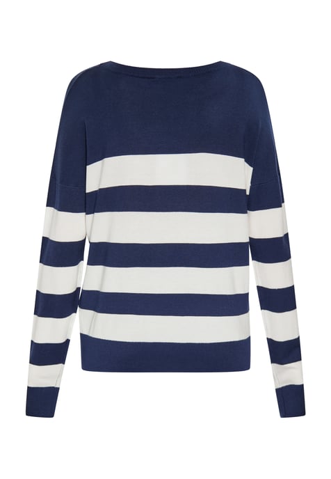 usha Jumper Dames marine wit - Image 4