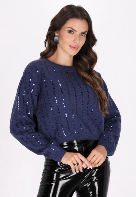 Faina Pullover women marine - Image 3