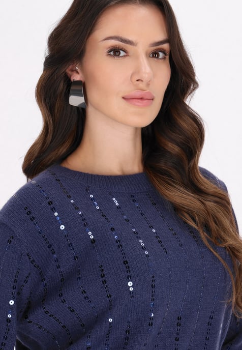 Faina Pullover women marine - Image 5