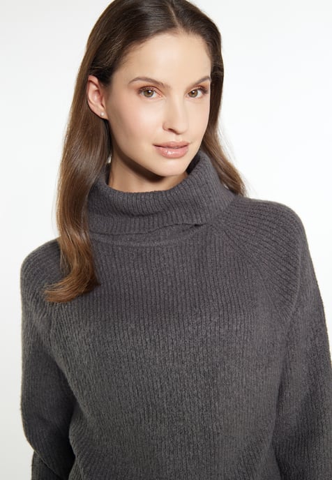 usha Knitted pullover women anthracite - Image 5