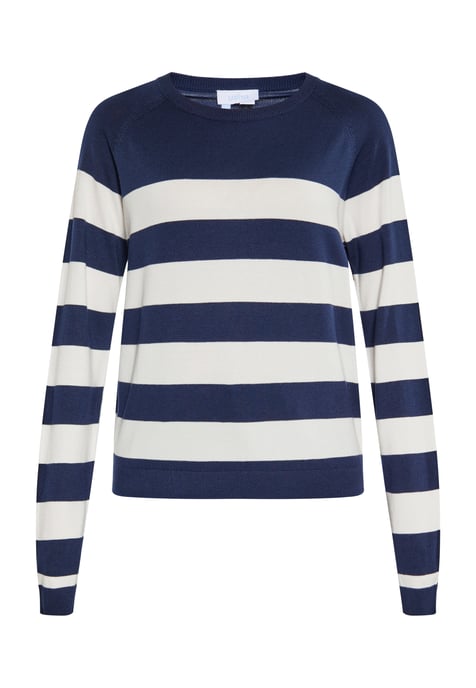 usha Jumper Dames marine wit - Image 1