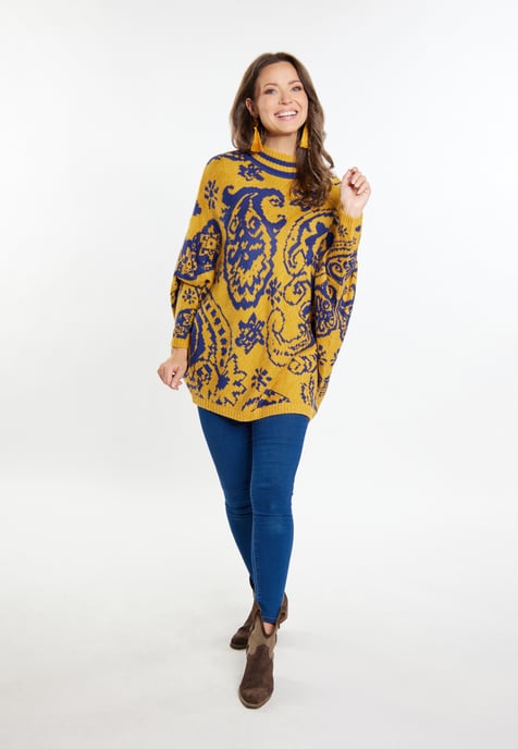 usha Poncho-trui Dames curry - Image 2