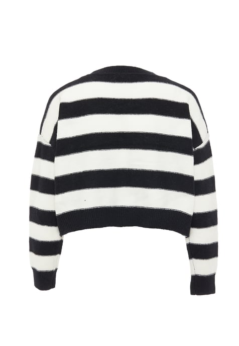 Faina Jumper Dames zwart en wit - Image 2