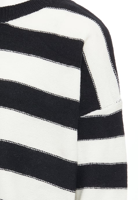 Faina Jumper Dames zwart en wit - Image 3
