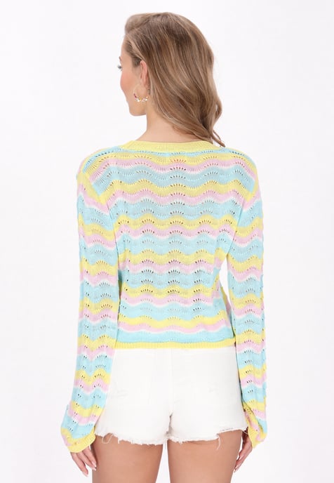 IZIA Jumper vrouwen geel veelkleurig - Image 4