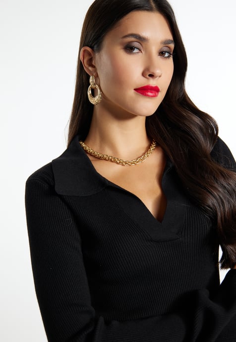 Faina Pullover women black - Image 5