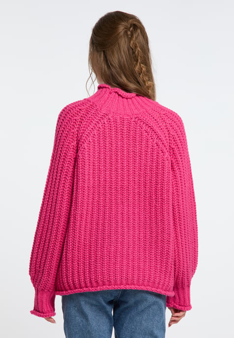 IZIA Gebreide trui Dames roze - Image 4