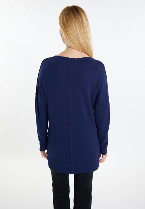 usha Knitted pullover women marine - Image 4