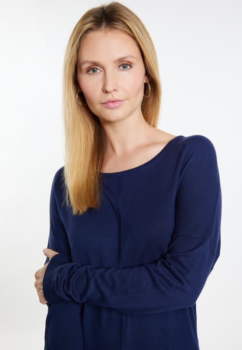 usha Knitted pullover women marine - Image 5