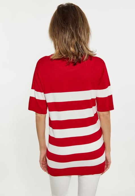 usha Pullover women red white - Image 5