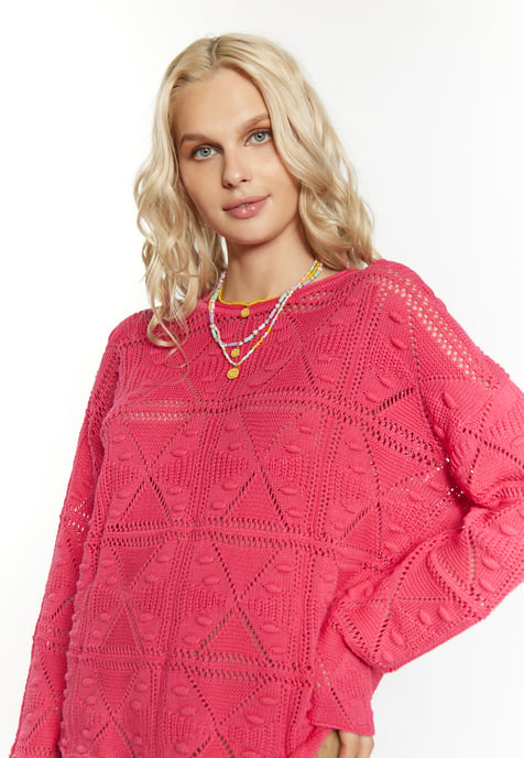 IZIA Gebreide trui Dames roze - Image 5