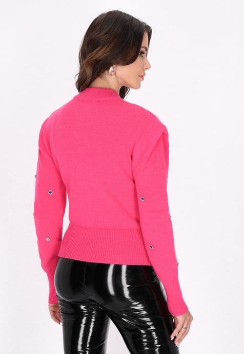 Faina Pullover women fuchsia - Image 4