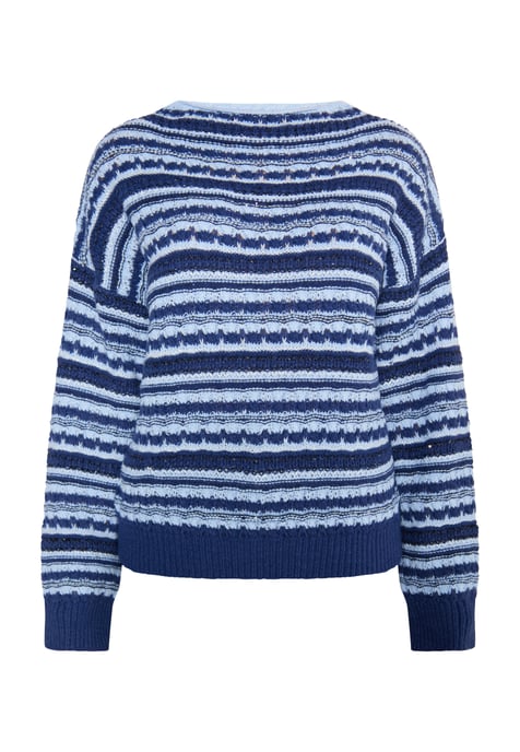 IZIA Jumper Dames Navy Veelkleurig - Image 1