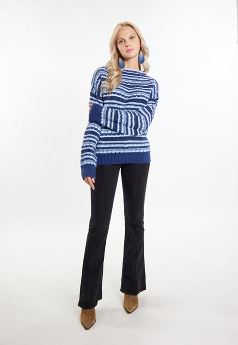 IZIA Jumper Dames Navy Veelkleurig - Image 2