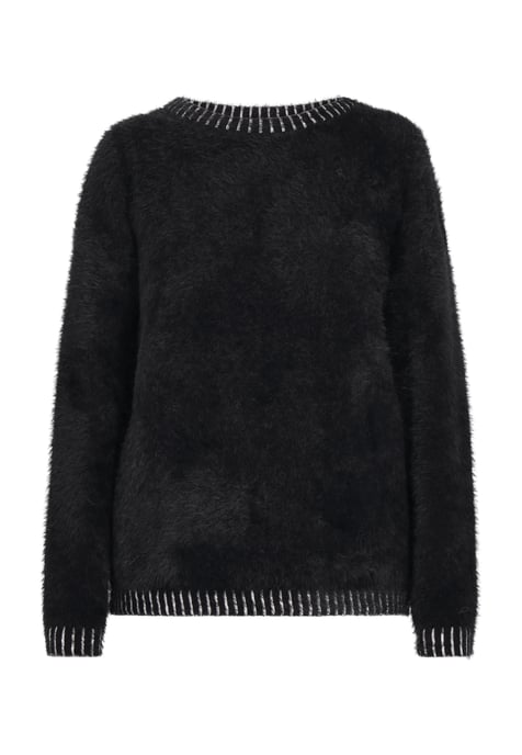 usha Jumper Dames zwart en wit - Image 1