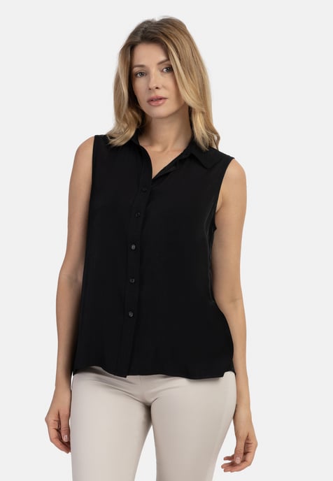 usha blouse top women black - Image 3