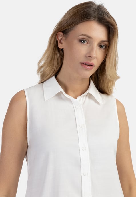 usha Blouse top Dames wolwit - Image 5