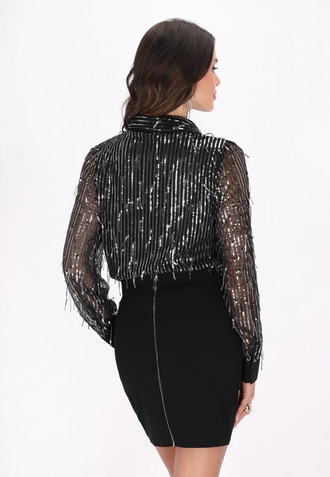 Faina shirt Black - Image 4
