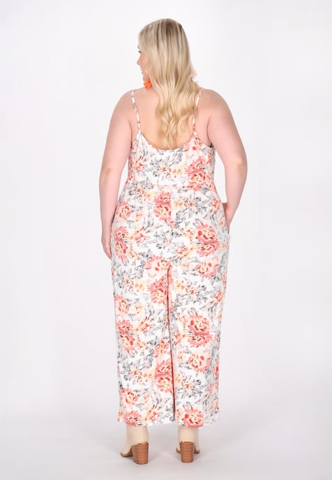 IZIA Plussize jumpsuit vrouwen veelkleurig - Image 4