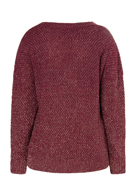 usha Knitted pullover women wine red - Image 2