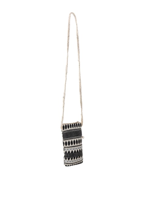 IZIA Telefoontas Dames zwart en wit - Image 2