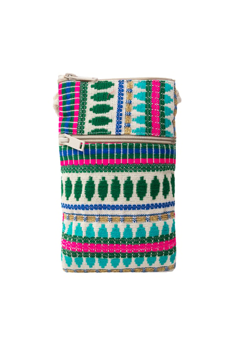IZIA Telefoontas Dames Groen Veelkleurig - Image 1