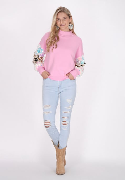 IZIA Pullover women Bright pink - Image 2