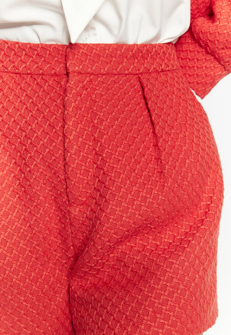 Faina shorts women red - Image 5