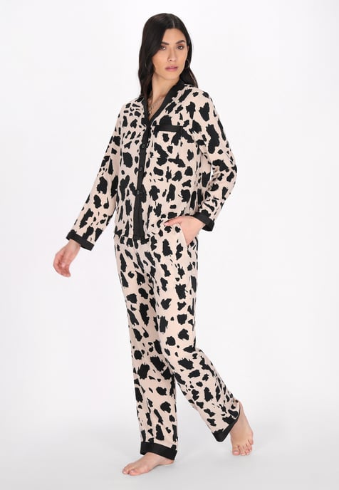 Faina Nachtkleding vrouwen beige, zwart - Image 3