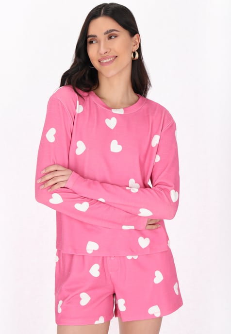 Faina Loungewear vrouwen roze wit - Image 3