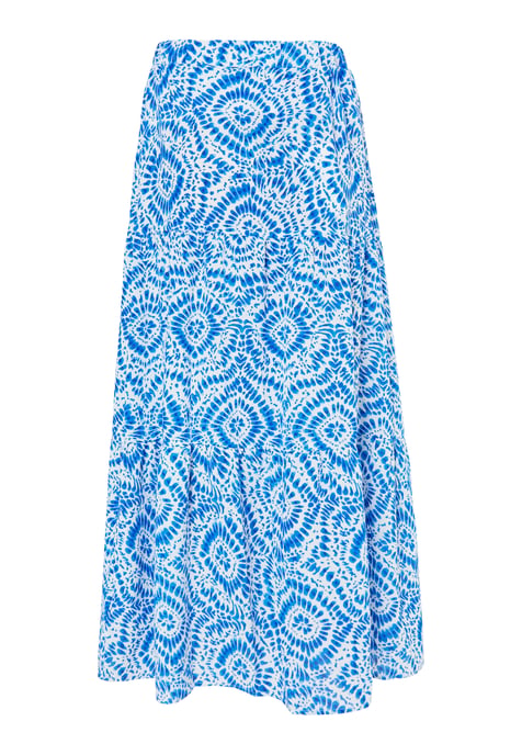 IZIA Maxirok met print Dames blauw - Image 2