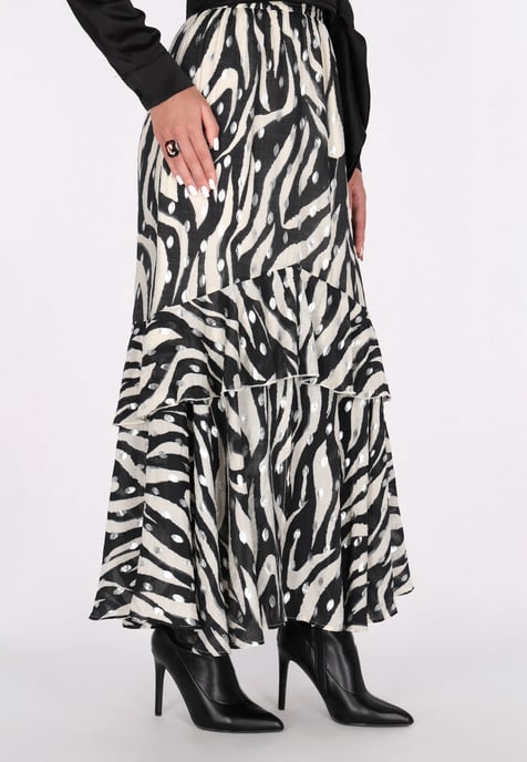 Faina Rock Dames zwart wit - Image 3