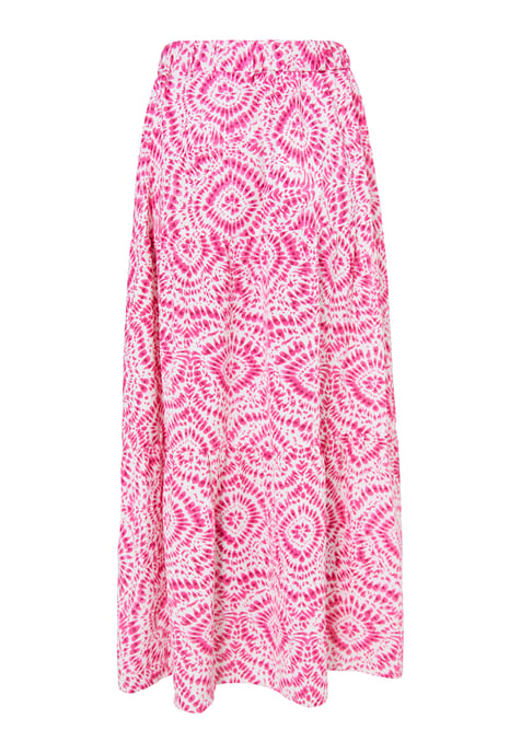 IZIA Maxirok met print Dames roze - Image 2