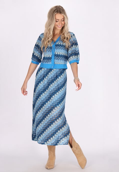 IZIA Rock Dames Blauw Veelkleurig - Image 2