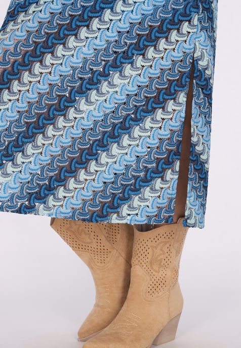 IZIA Rock Dames Blauw Veelkleurig - Image 5