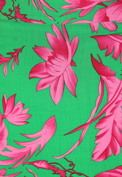 IZIA rok vrouwen groen roze - Image 5