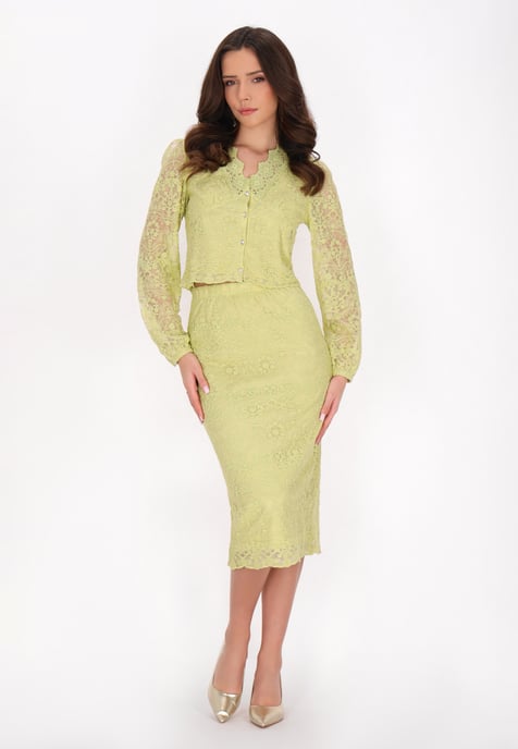 Faina rok vrouwen Groen - Image 2