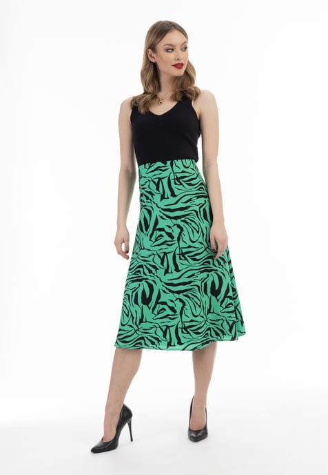 Faina midirok Dames Groen Zwart - Image 2