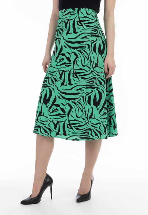 Faina midirok Dames Groen Zwart - Image 3