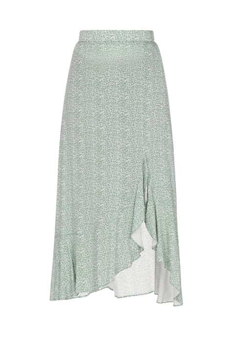 FELIPA rok vrouwen turkoois wit - Image 1