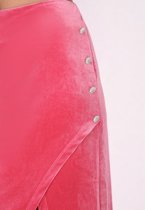 Faina Skirt women pink - Image 5