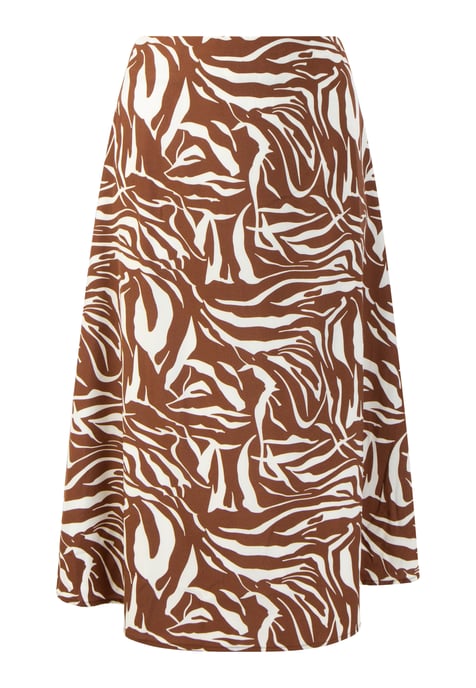 Faina midirok Dames Bruin Wit - Image 1