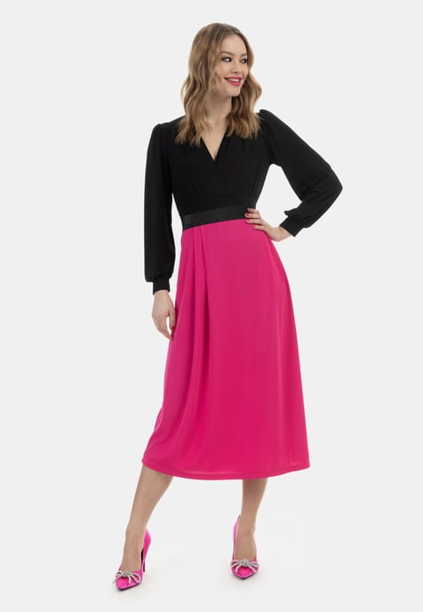 Faina Midi skirt women pink - Image 2