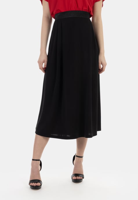 Faina Midi skirt women black - Image 3